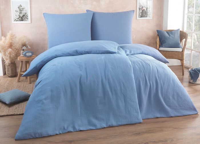 Zachte beddengoedset van hoogwaardige mousseline 