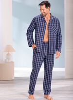 Comte geweven pyjama met knoopjes aan de bovenkant 