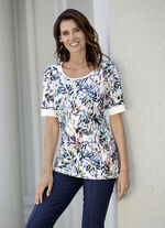 2-delige set bestaande uit vest en shirt 