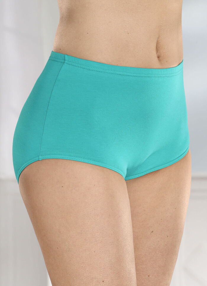 Set van vier slips met elastische band 