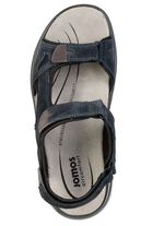 Sportieve heren trekkingsandalen, breedte H, met klittenbandsluiting DUNKELBLAU