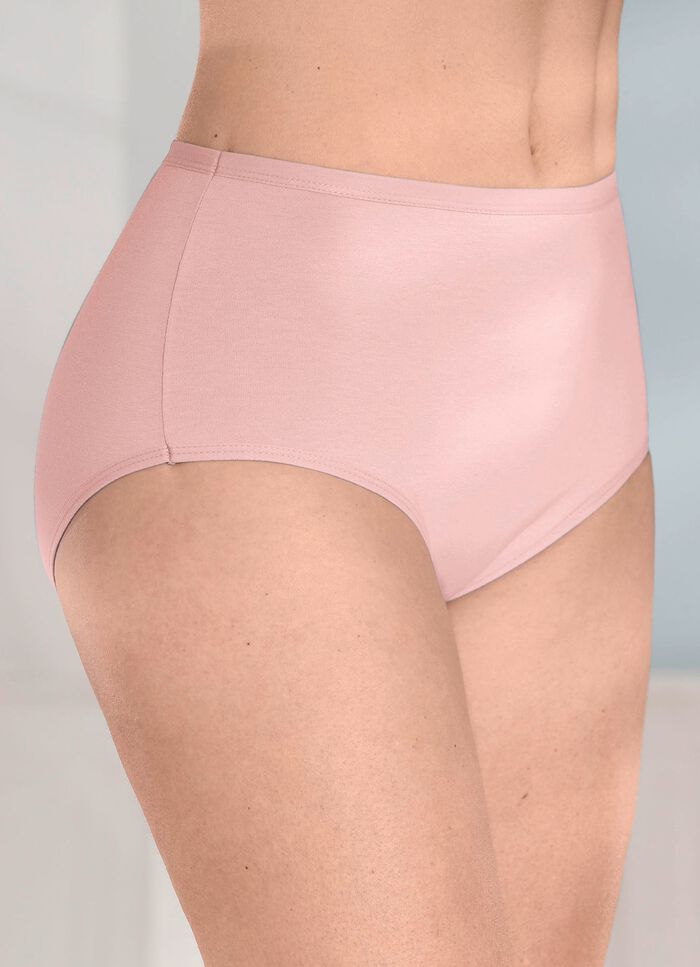 Verpakking van vijf slips met elastische boorden 