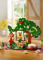 Theelichthouder van hout 