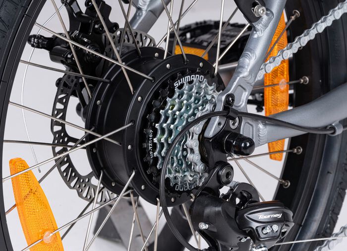 Foldi Comfort opvouwbare e-bike van SAXXX 