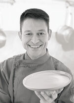 Arte Viva 12-delig servies van merksteengoed BEIGE
