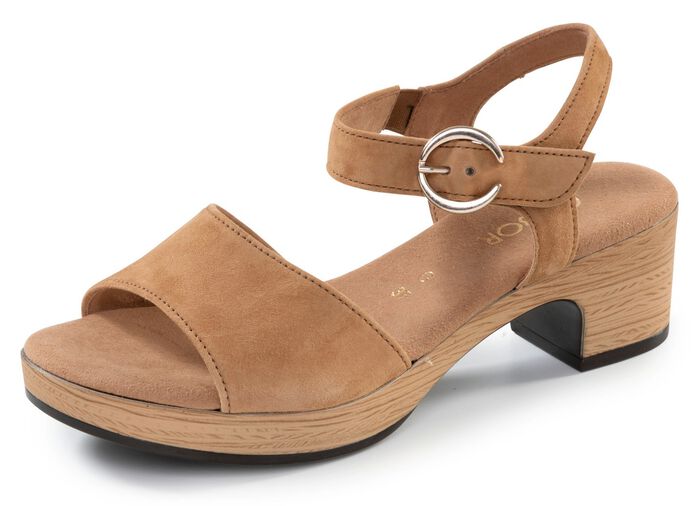 Gabor, chique damessandalen, breedte G, met elastische band 