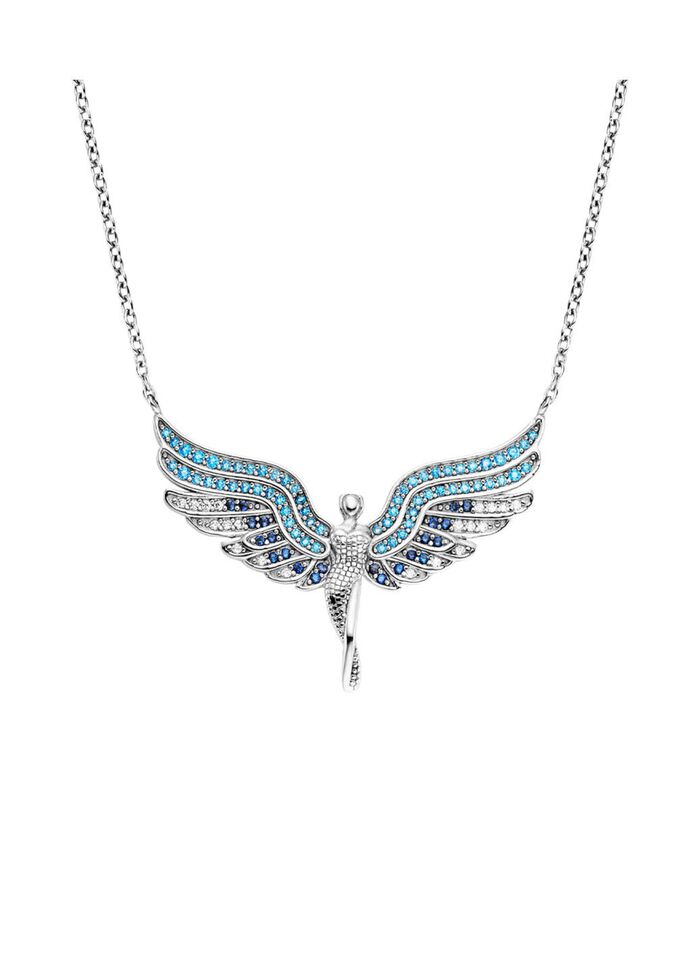 Halsketting met engel hanger 