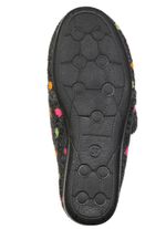 Laurina, klassieke damesslippers met klittenbandsluiting 