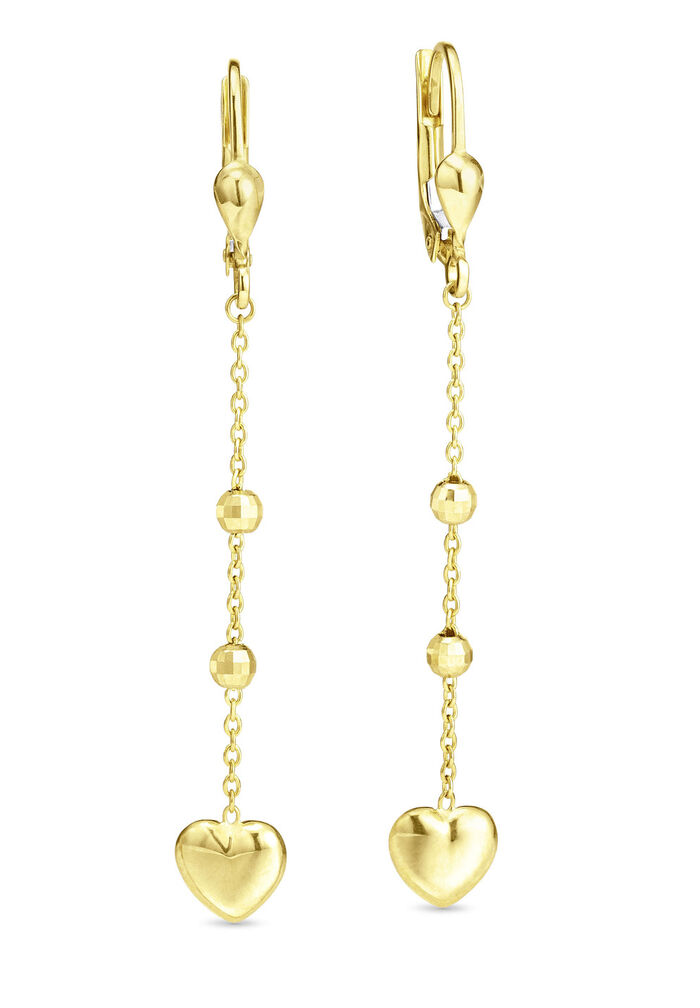 Lieve hartjes oorbellen 