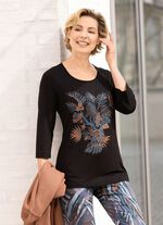 Geweldig shirt met contrastprint 