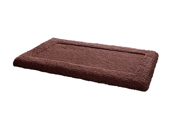 Premium badkamerset superfijne microvezel KASTANJE