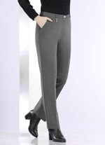 Klassieke broek DONKERGRIJS