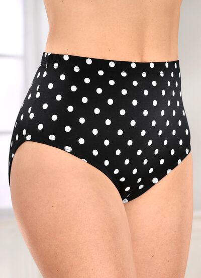 Verpakking van vier slips met elastische tailleband 