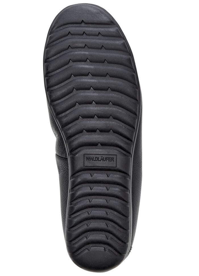 Ranger-ballerina met rondom elastische band ZWART