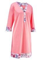 Twee-pack korte nachthemden met knoopsluiting 