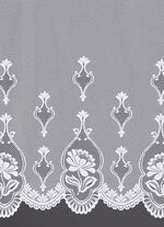 Aantrekkelijk C-booggordijn met universele railband 