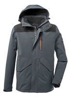Sportieve functionele herenjas met hoog draagcomfort ANTRACIET