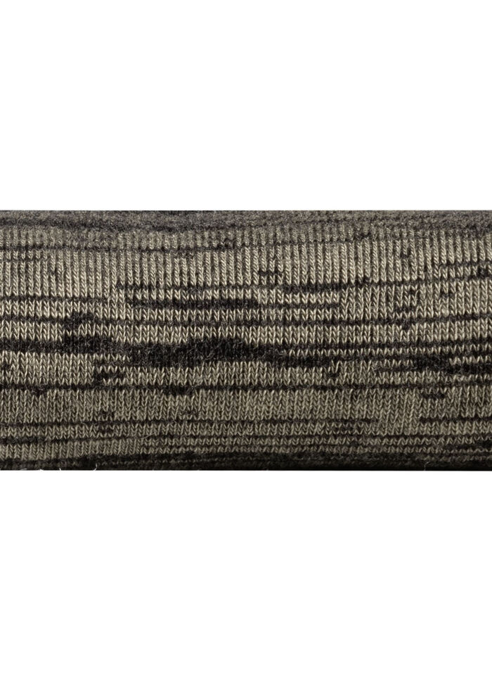 Six-pack sokken in verschillende kleurstellingen 2 X OLIJF, 2 X KAMEEL, 2 X CHOCOLADE