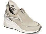 Slippers gemaakt van rundsuède BEIGE