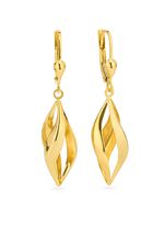 Opengewerkte gouden oorbellen 