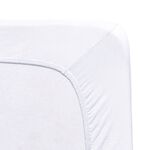 Jersey stretch elastaan hoeslakens Uitstekend van Florella WIT