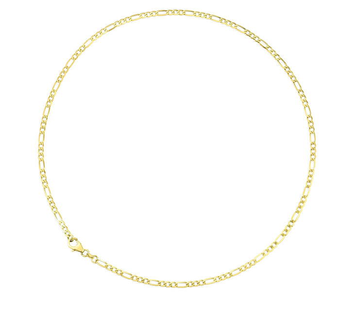 Gediamanteerde Figaro-ketting 