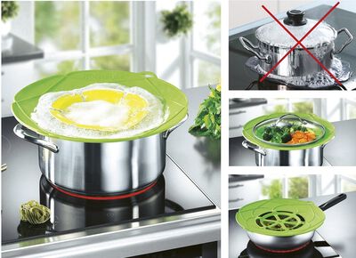 Kook- en spatbescherming - kookbloem 