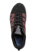 Weerbestendige veterbootie voorzien van een klimaatmembraan 