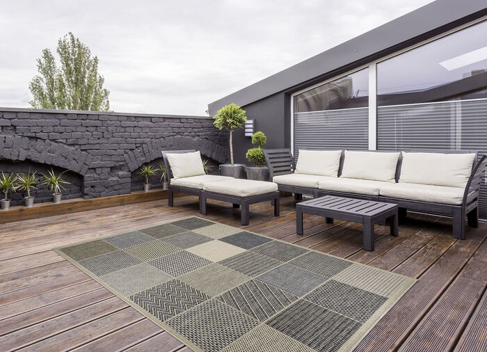 Bruggen, galerijen en tapijten voor binnen- en buitengebruik 