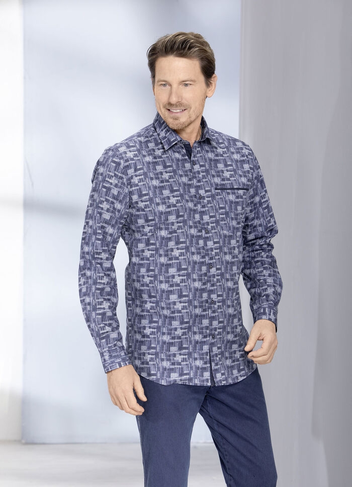 Geweldig shirt "Milano Itali&euml;". BLAUW