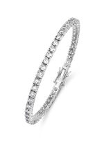 Sprankelende armband met synthetische zirkonia 