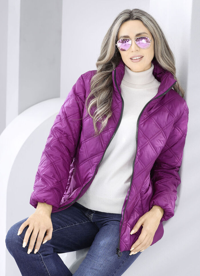 Jas met zakken met ritsluitingen AZALEA