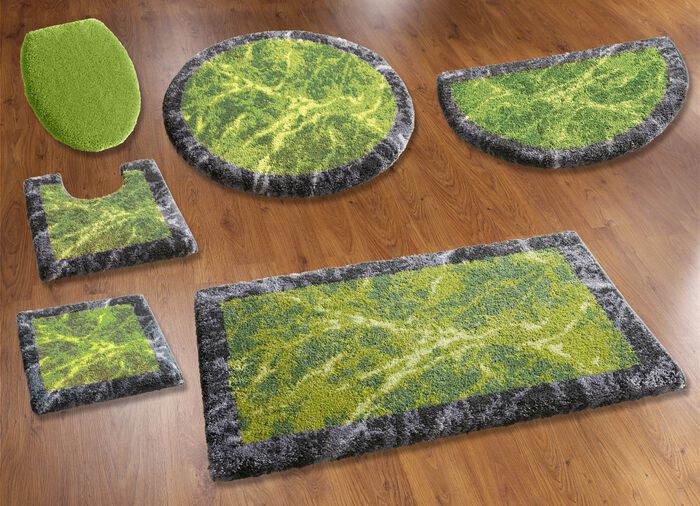 Knuffelzachte badkamerset van Grund GROEN