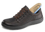 Veterschoenen met uitneembaar voetbed MOKKA