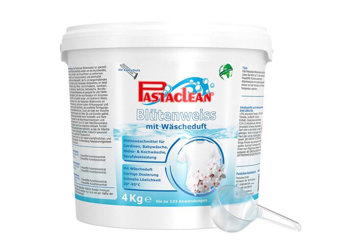 'Pastaclean' wit-wasmiddel 