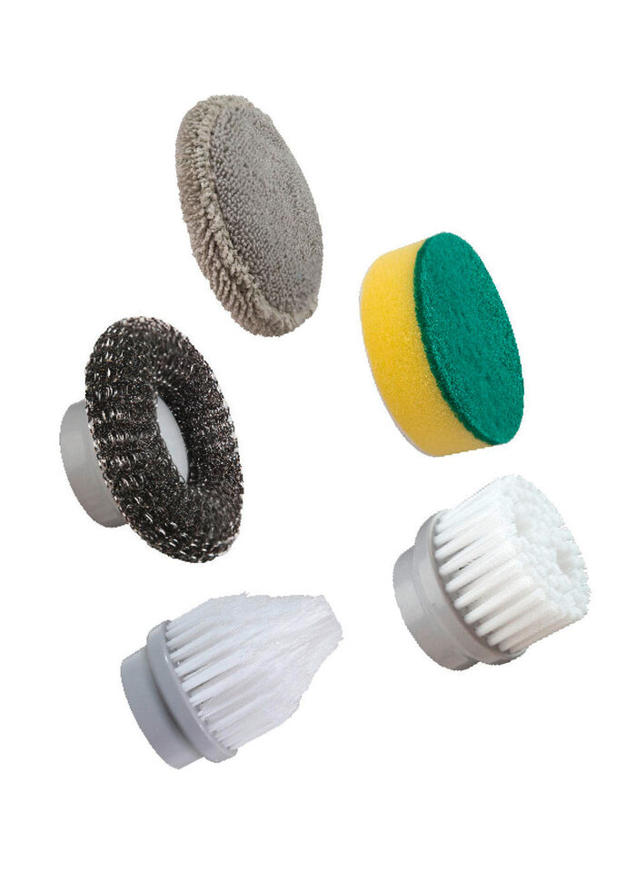 Vervangende borstelkoppen voor draadloze reinigingsborstel 