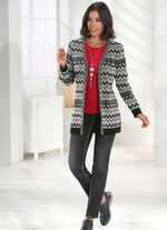 Jeans met siernaden en strass-steentjes 