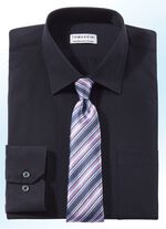 Shirt met borstzak in 5 kleuren en 2 mouwlengtes 