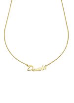 Persoonlijke naamketting met uw naam 