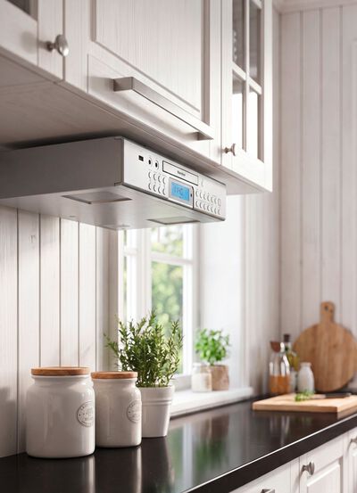 Onderbouw keukenradio van Karcher 