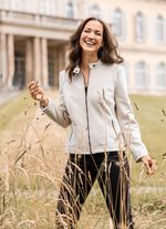 Jas met opstaande kraag 