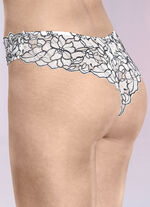 Drie-pack slips van elastische kant 