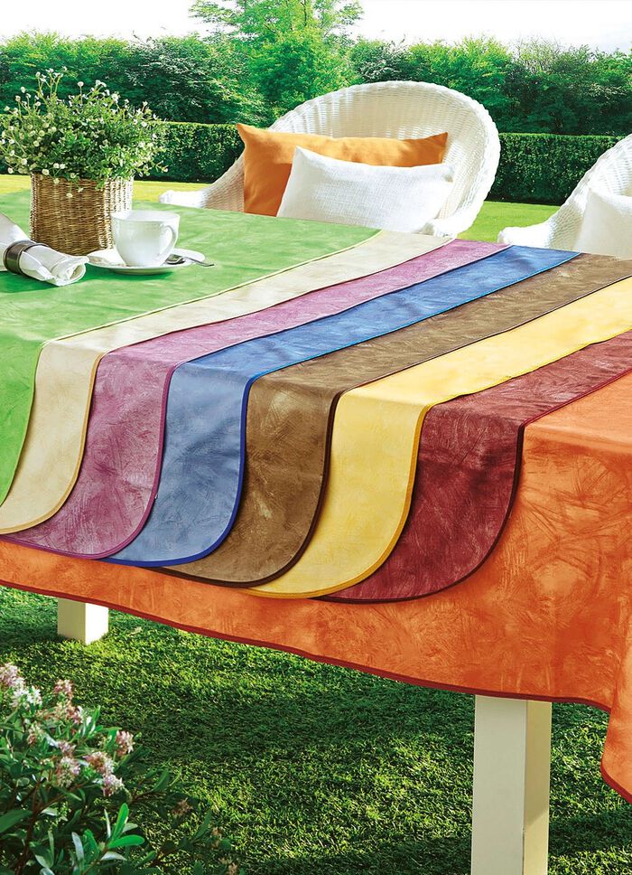 Klassiek gemarmerd tafelzeil 