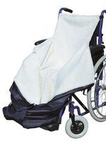 Warmtezak voor de rolstoel BLAUW/WIT