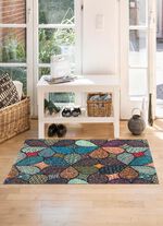 Deurmat met vinyl achterkant 