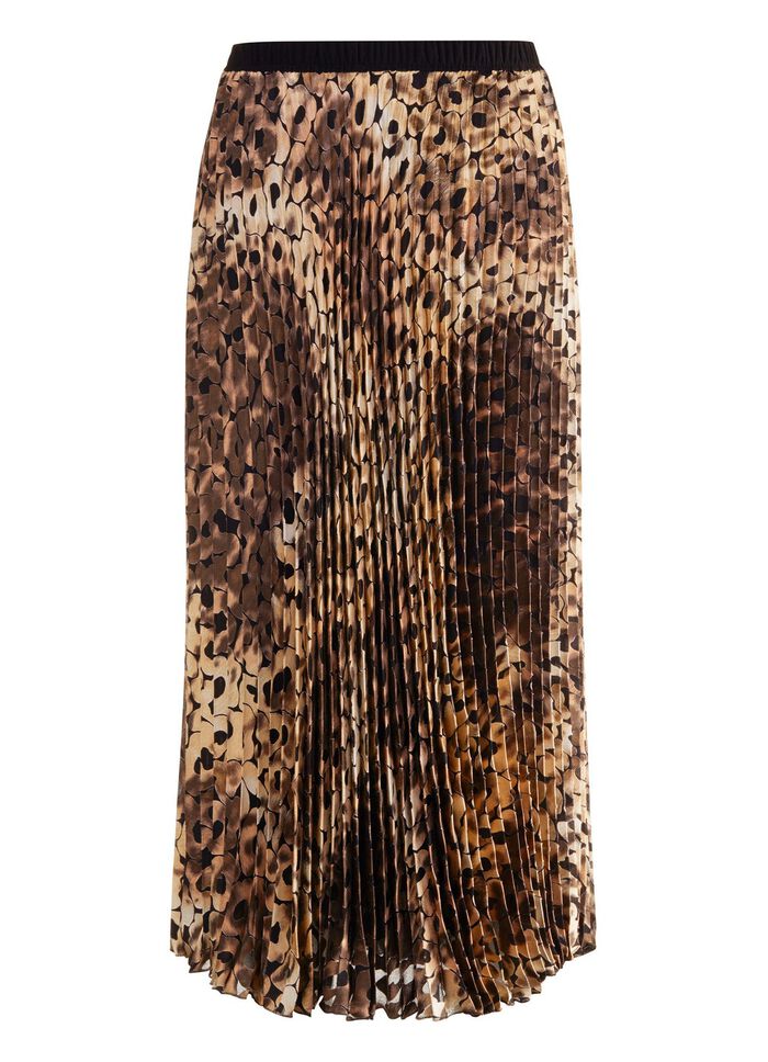 Rok met prachtige zonneplooien 