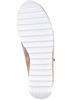 Waldl&auml;ufer veterlaarsje met glittersteentjes aan de zijkant ZANDBEIGE