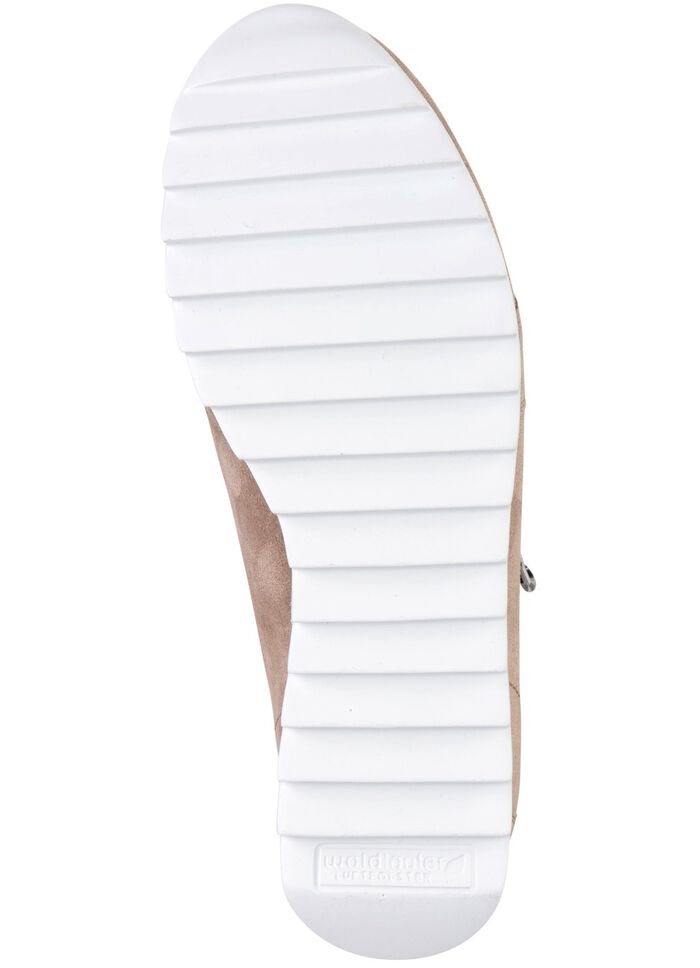 Waldl&auml;ufer veterlaarsje met glittersteentjes aan de zijkant ZANDBEIGE