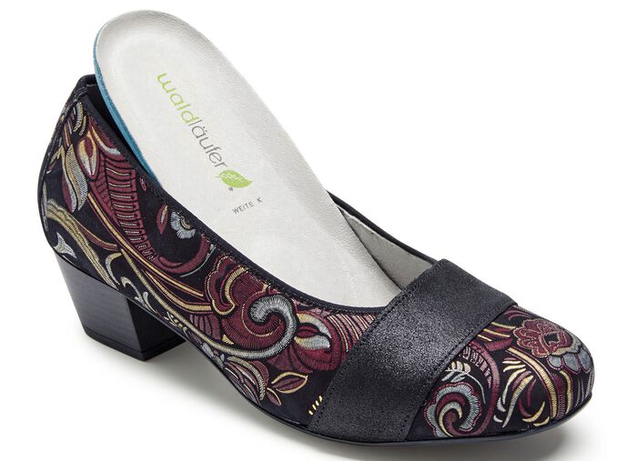 Waldl&auml;ufer, comfortabele damespumps, breedte K, met uitneembaar voetbed 