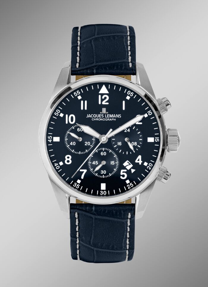 Jacques Lemans 42-2B herenhorloge 